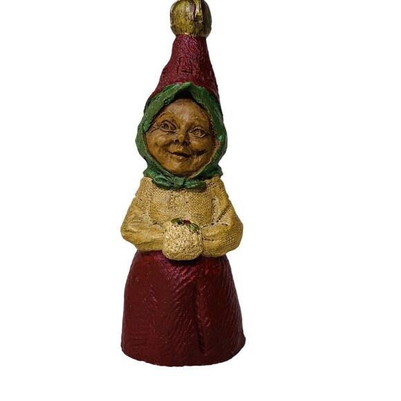 Cairn Studio Tom Clark Wood Spirit Gnome L-2 JINGLE SERIES 4" 1986 Vtg Figurine - Picture 1 of 9